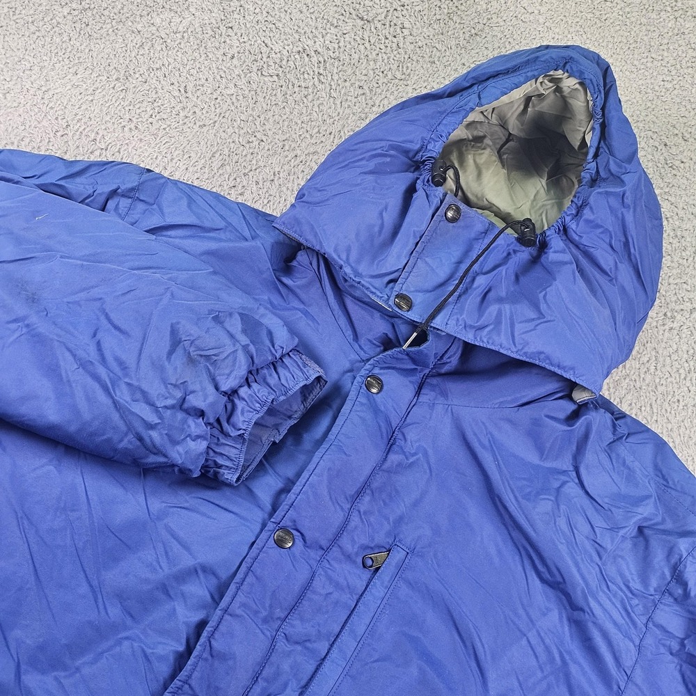 VINTAGE L.L.Bean Jacket Mens XL Penobscot Parka Hooded Goose Down Made USA 90s
